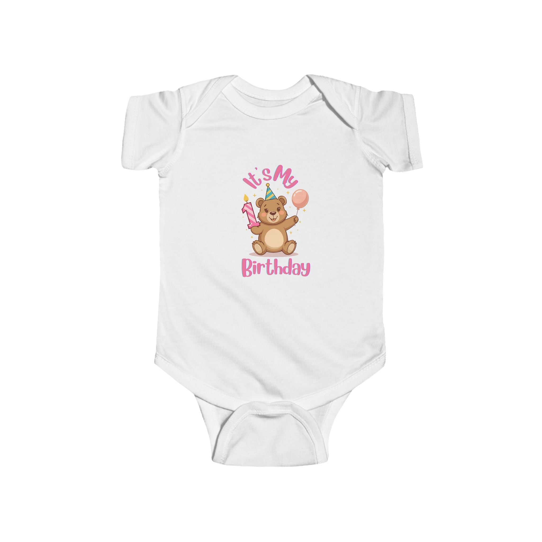 Infant Fine Jersey First Birthday Bodysuit