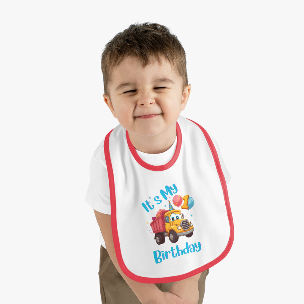 First Birthday Baby Bib
